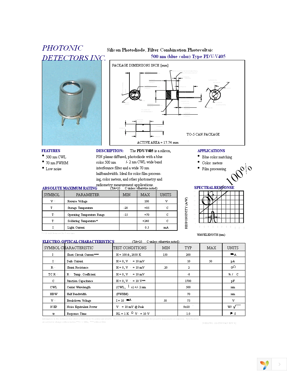 PDV-V405 Page 1