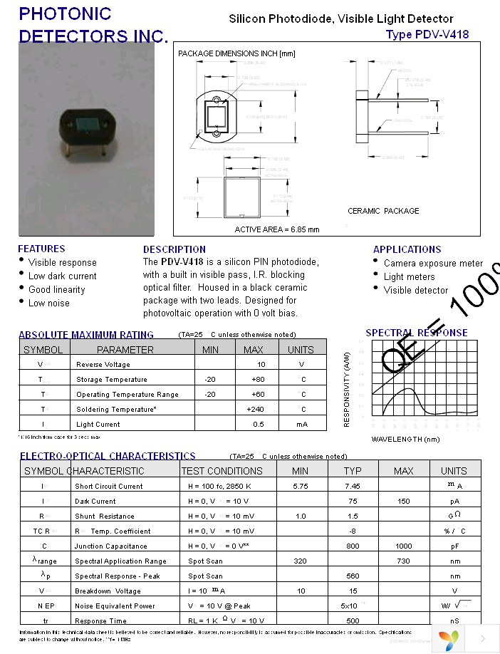 PDV-V418 Page 1