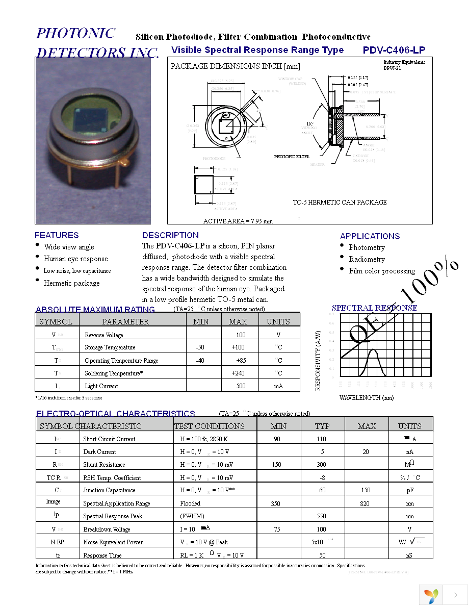 PDV-C406-LP Page 1