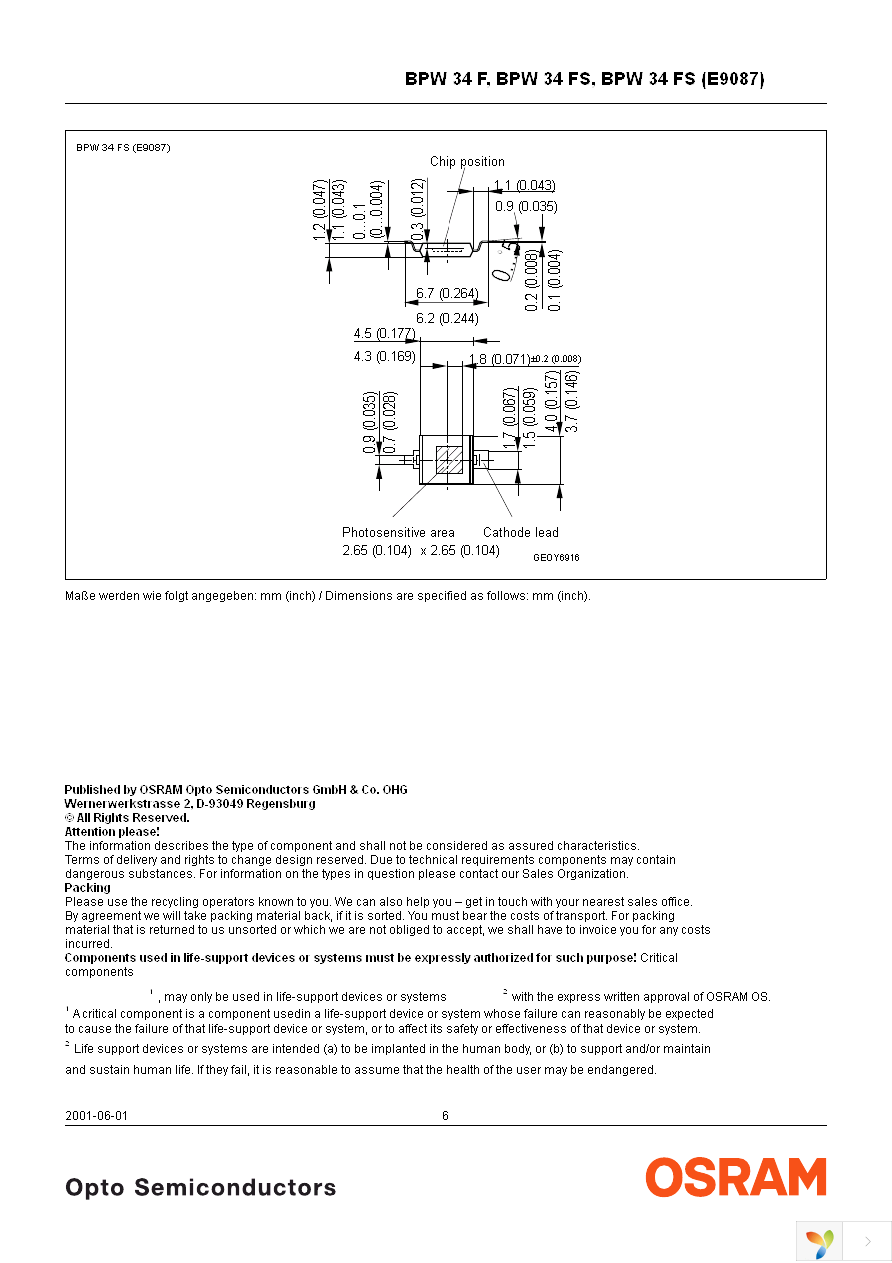 BPW34FS Page 6