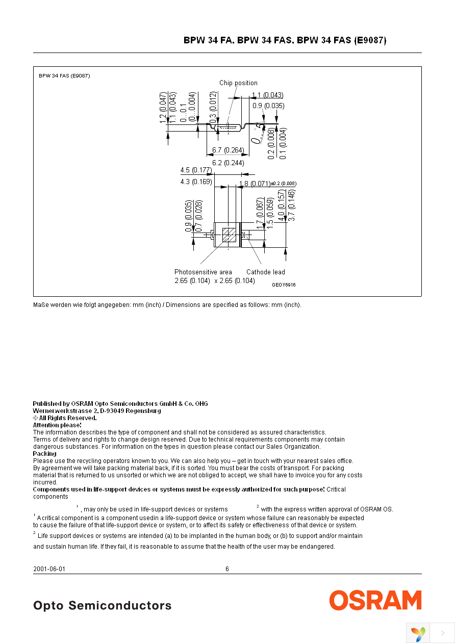 BPW34FAS Page 6