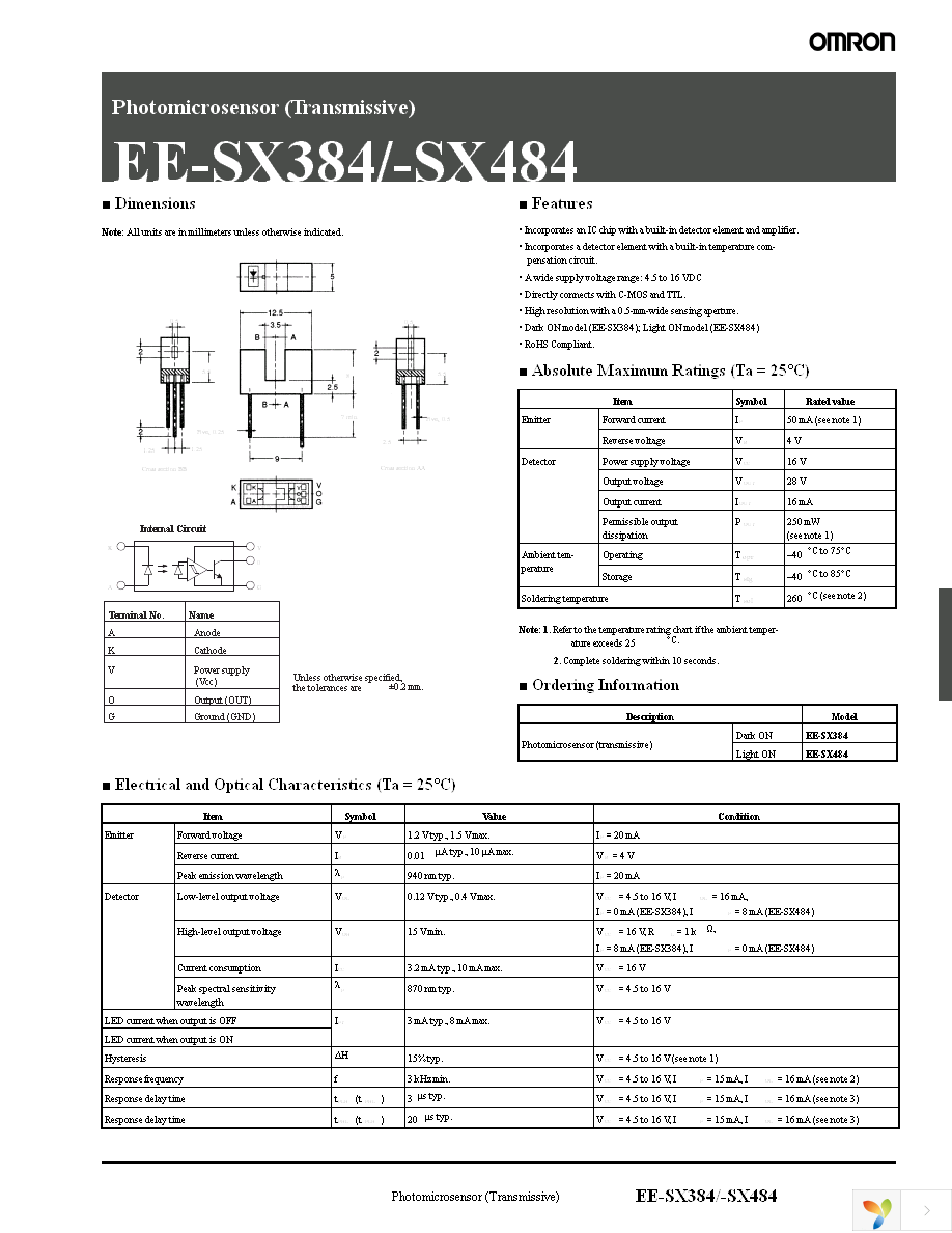 EE-SX484 Page 1