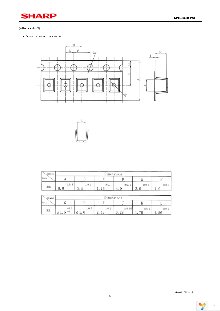 GP1S396HCPSF Page 12