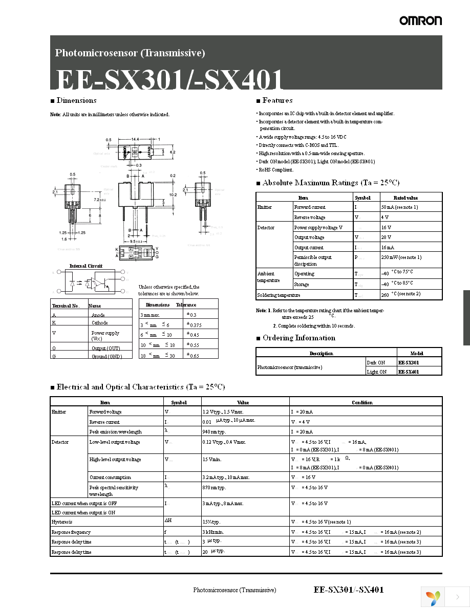EE-SX301 Page 1