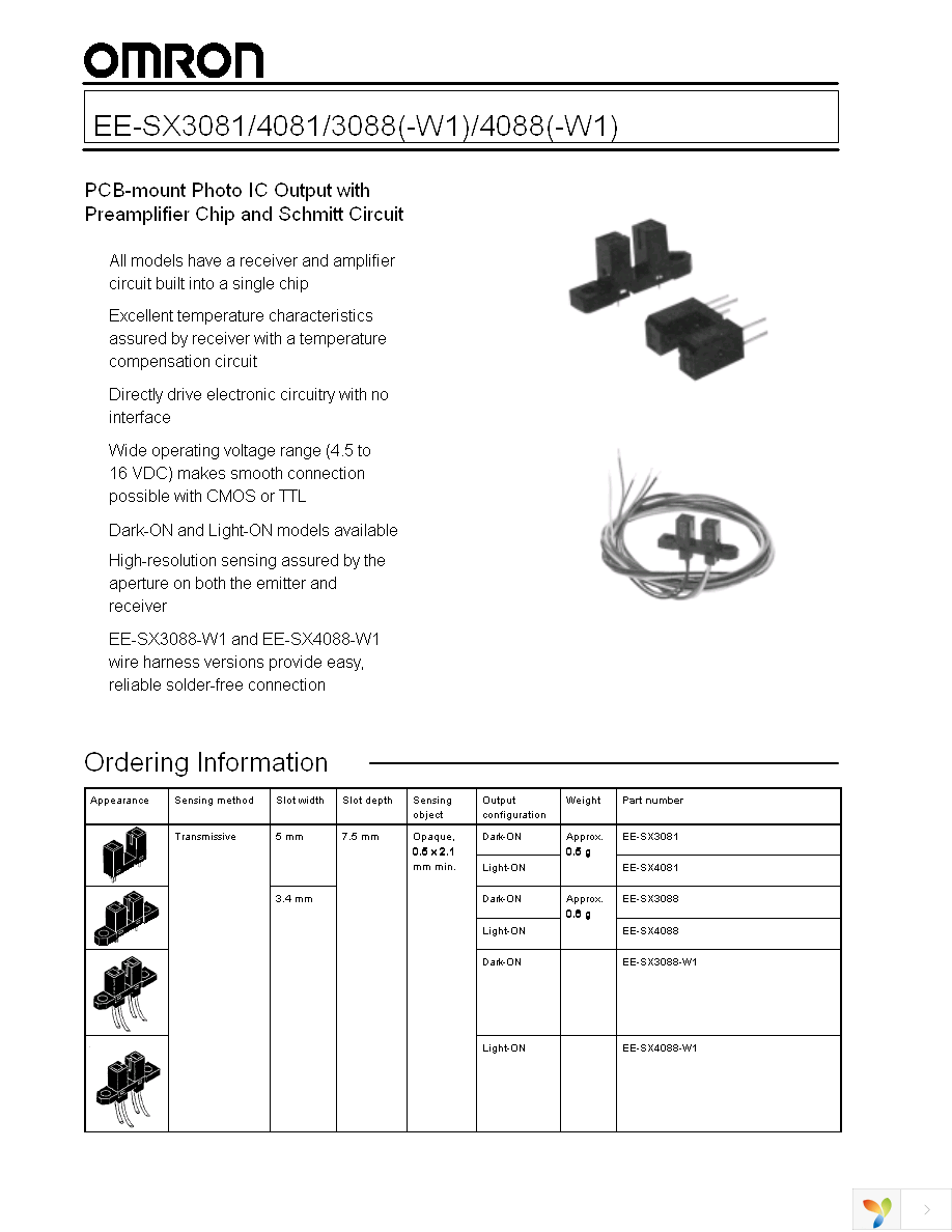 EE-SX3088-W1 Page 1