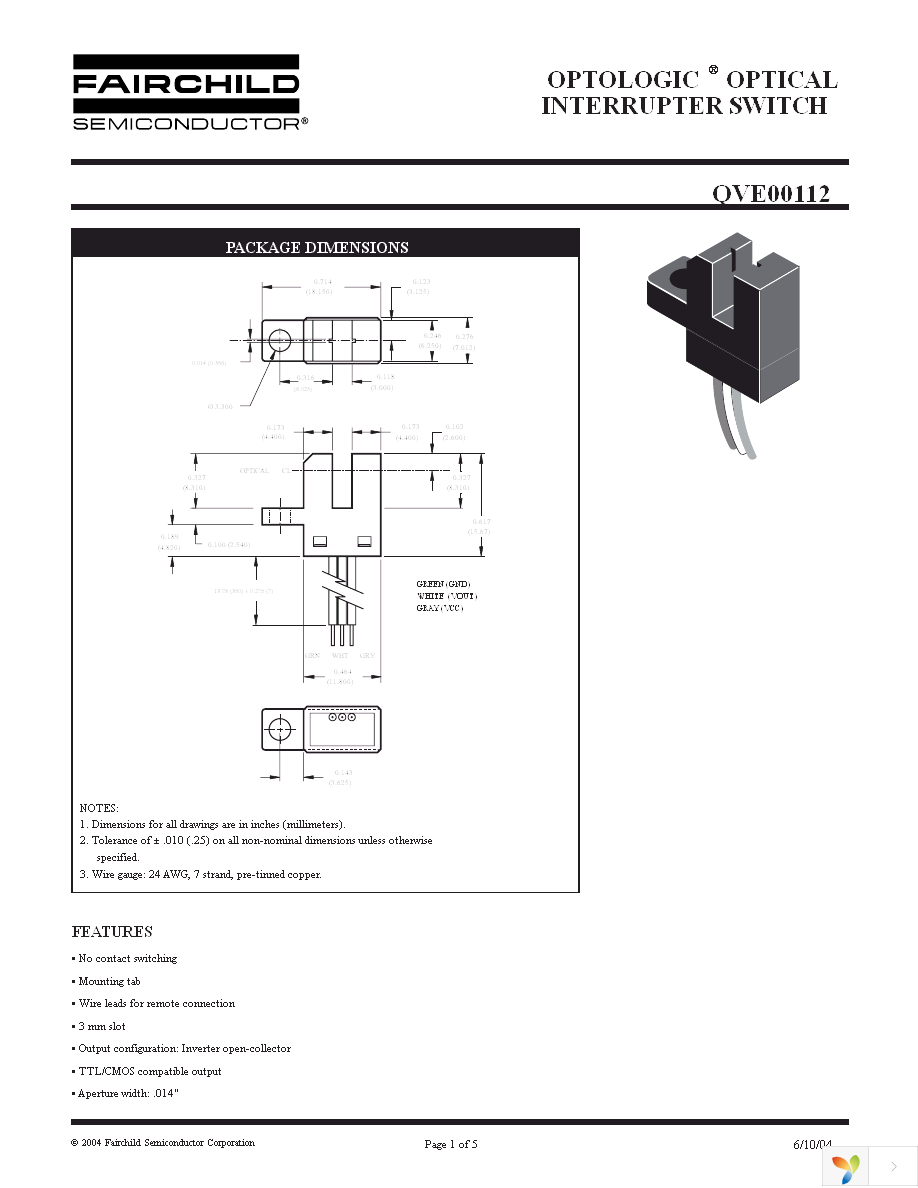 QVE00112 Page 1