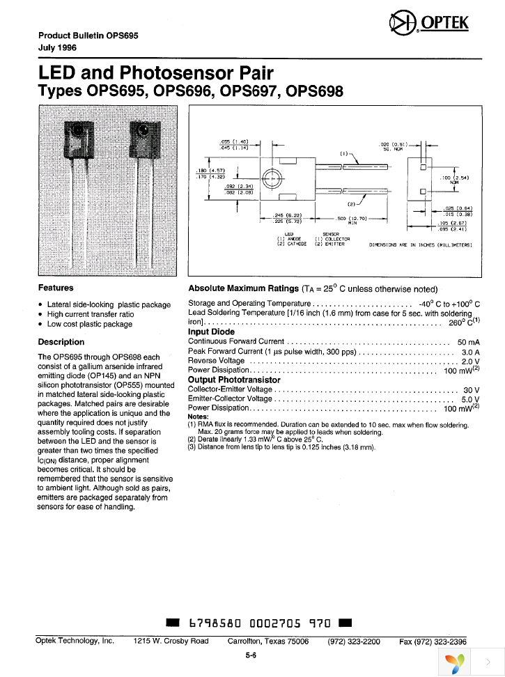 OPS696 Page 1