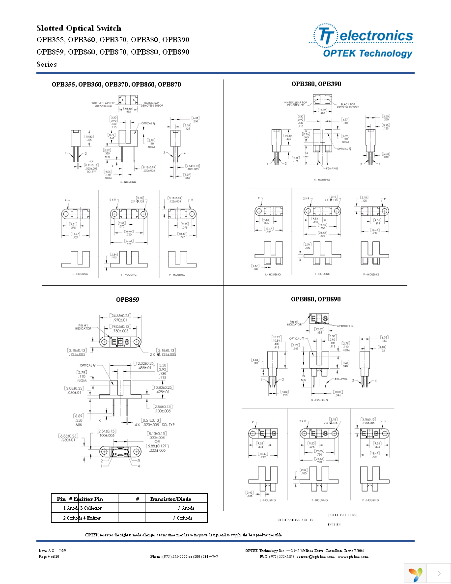 OPB891N55Z Page 4