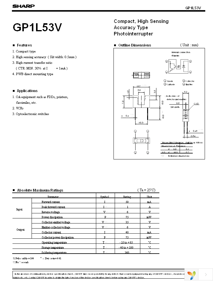 GP1L53V Page 1