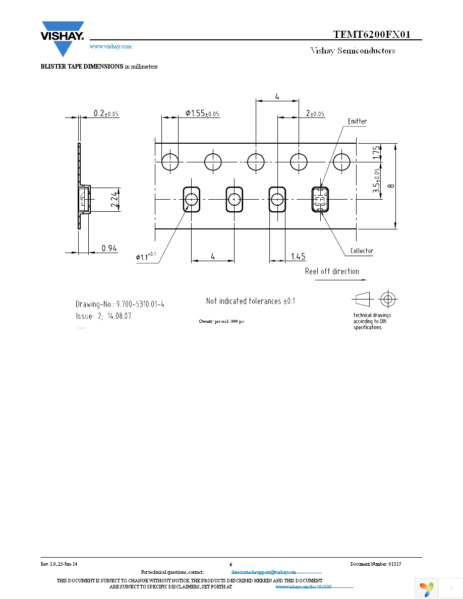 TEMT6200FX01 Page 6