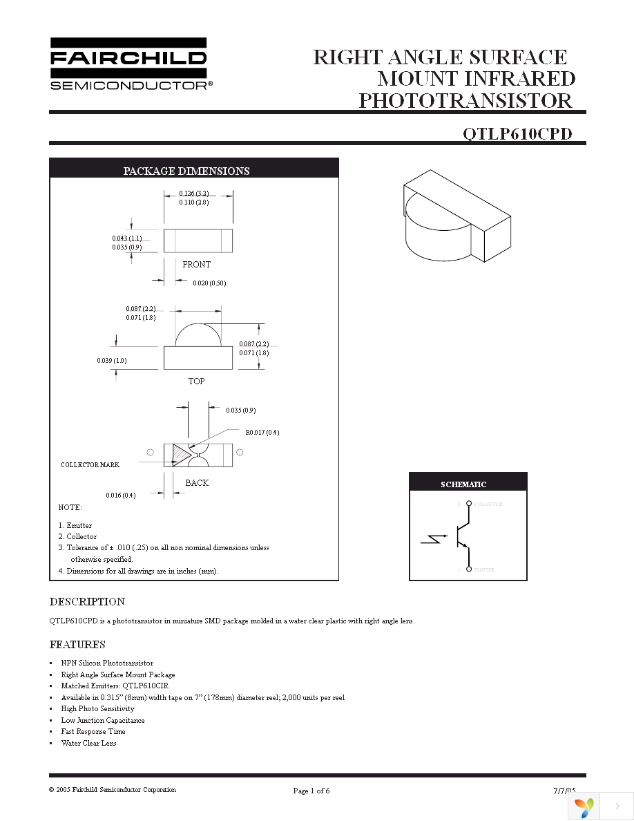 QTLP610CPDTR Page 1