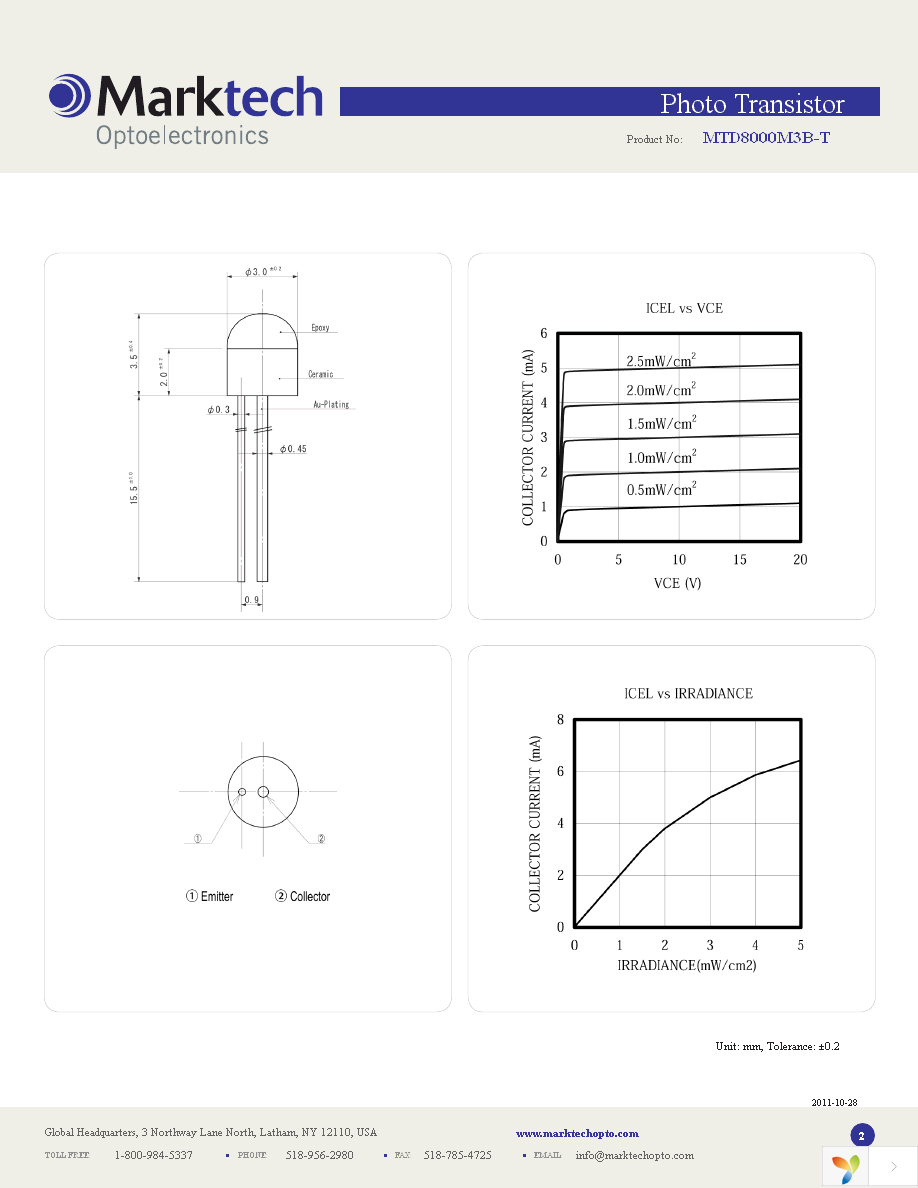 MTD8000M3B-T Page 2