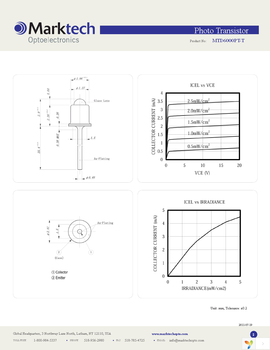 MTD6000PT-T Page 2