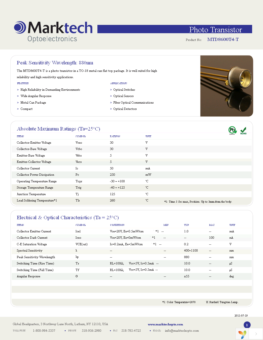 MTD8600T4-T Page 1