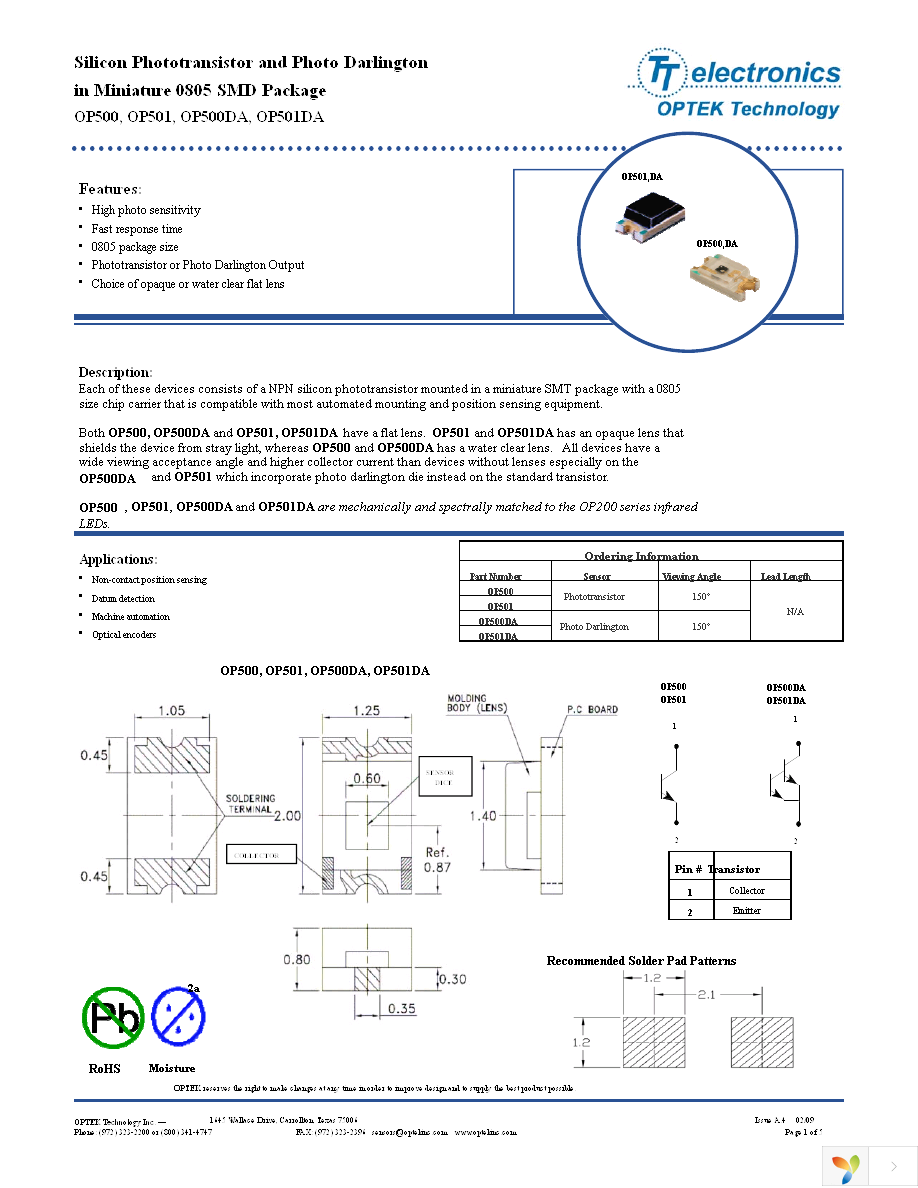 OP501DA Page 1