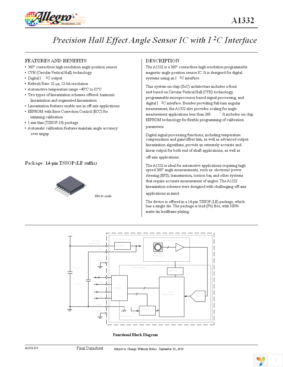 A1332ELETR-T Page 1