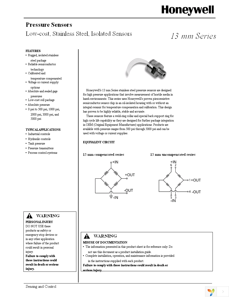 13C5000PA4K Page 1