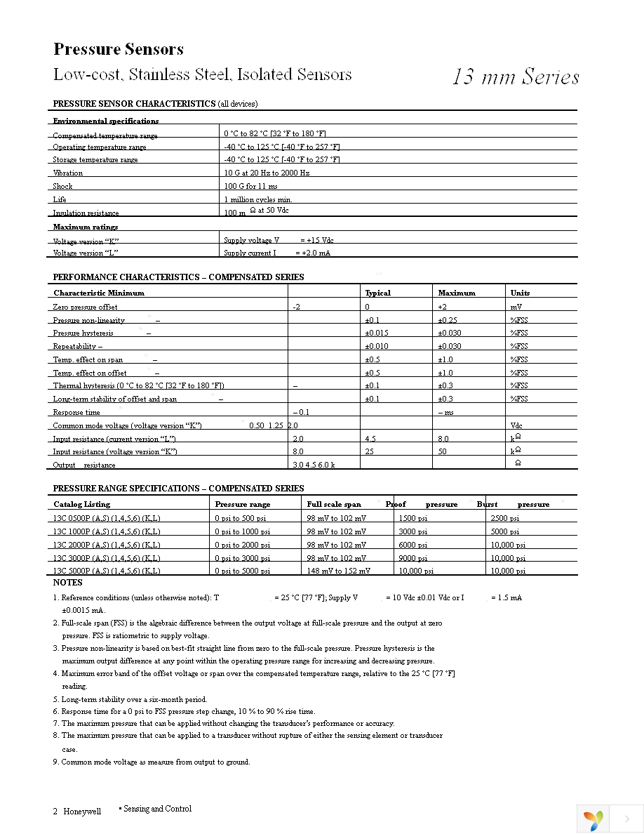 13C5000PA4K Page 2