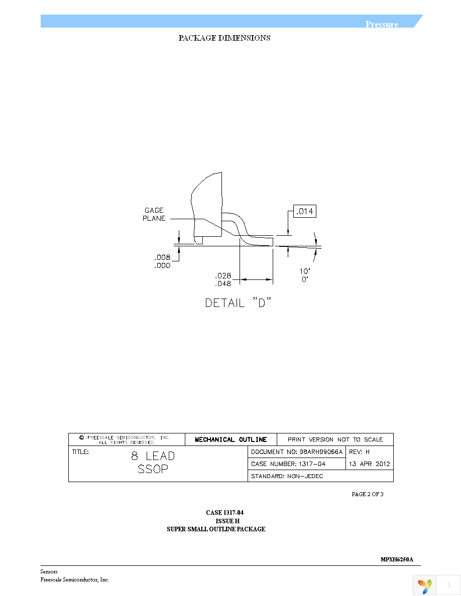 MPXH6250A6U Page 7