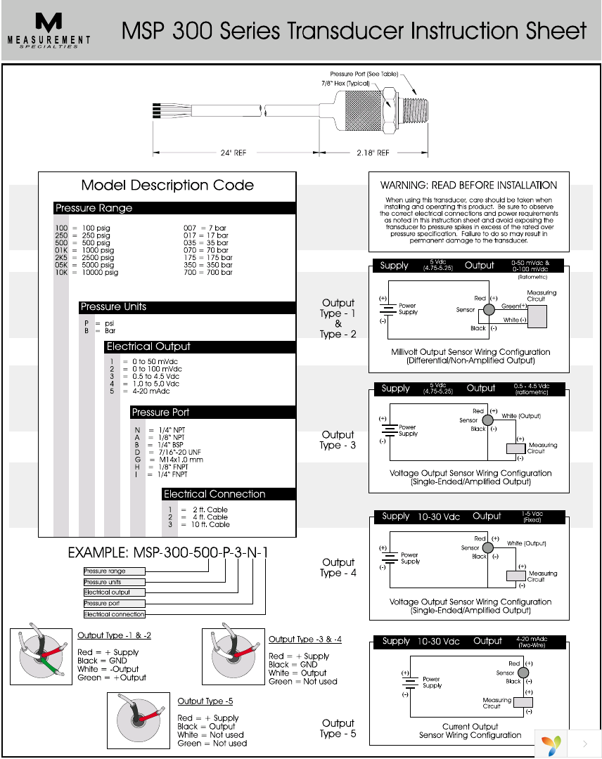 MSP300-500-P-3-A-3 Page 1