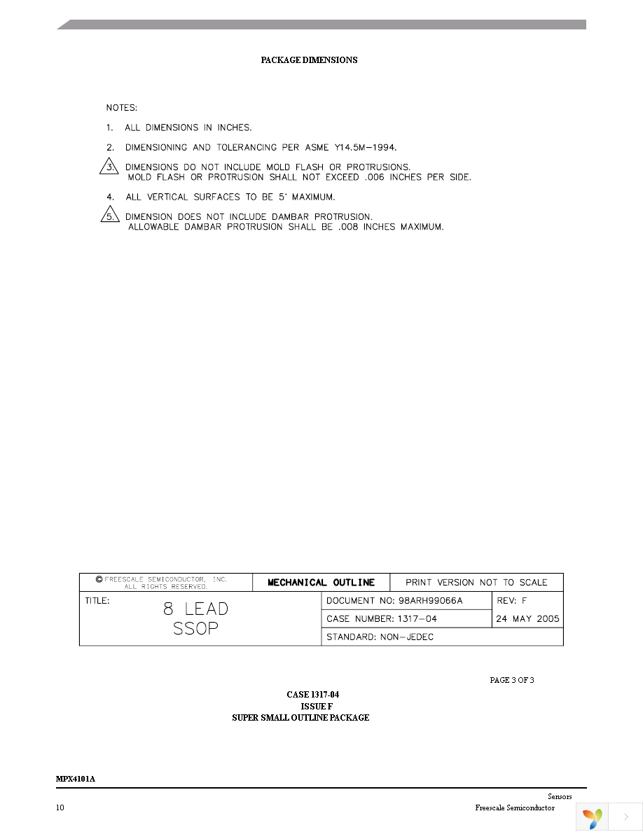 MPXA4101AC6U Page 10