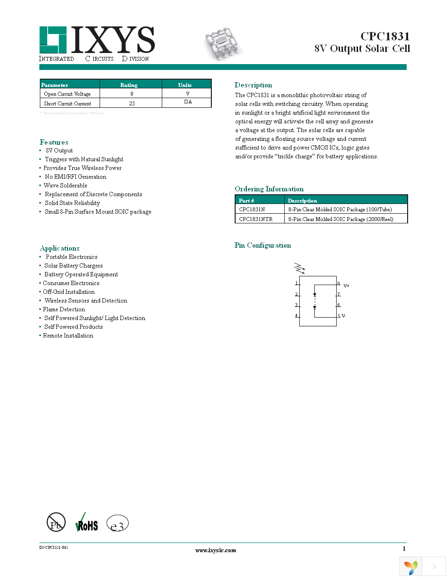 CPC1831N Page 1