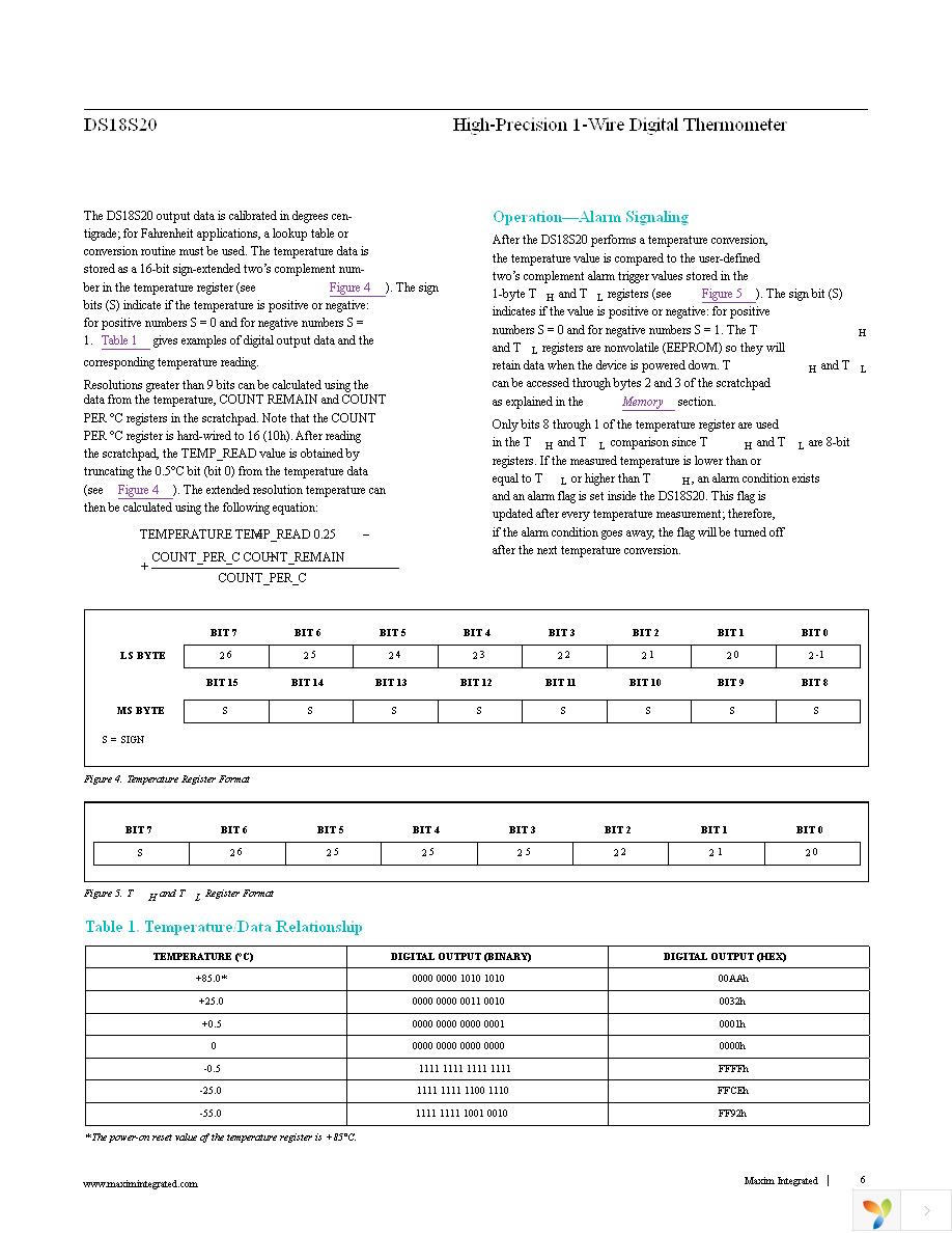 DS18S20+T&R Page 6