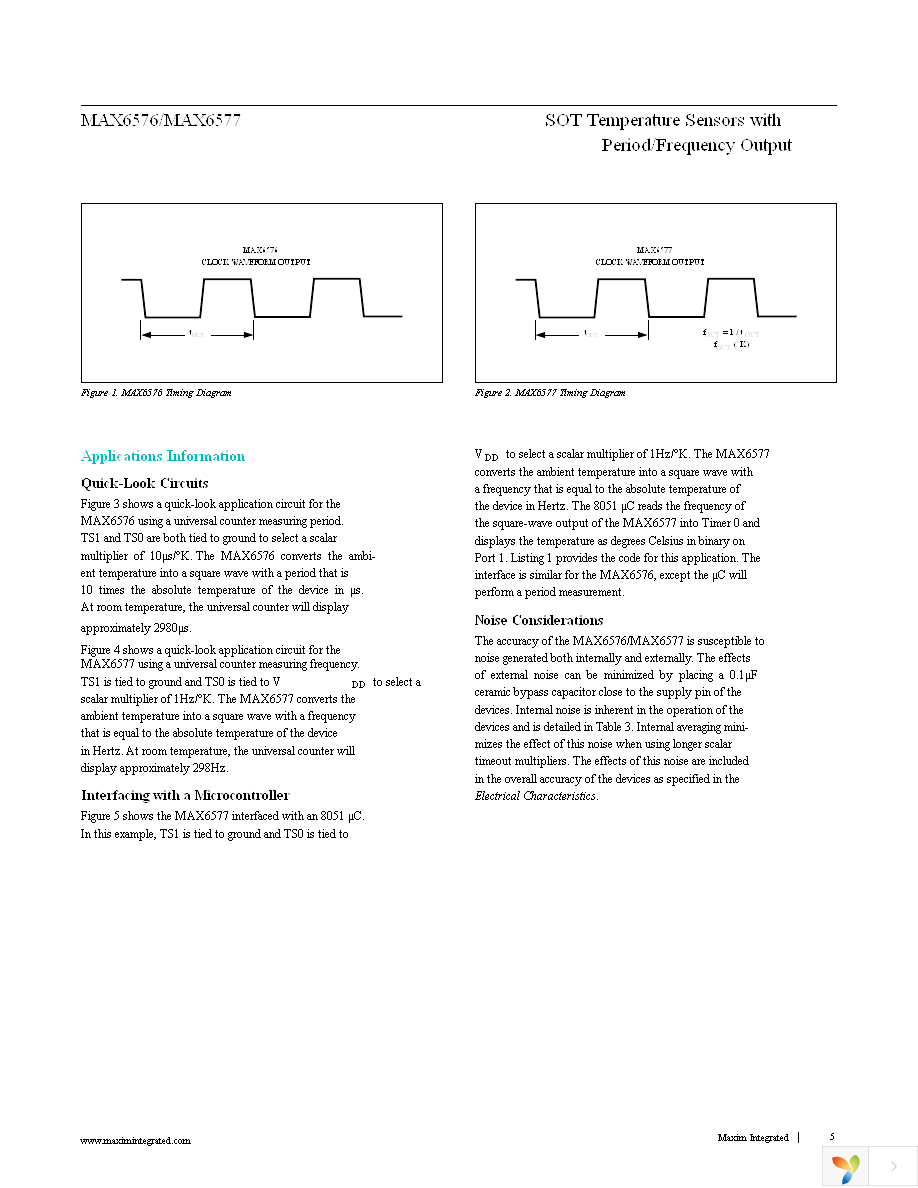 MAX6576ZUT+T Page 5