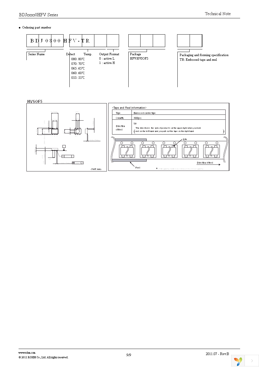 BDJ0901HFV-TR Page 9