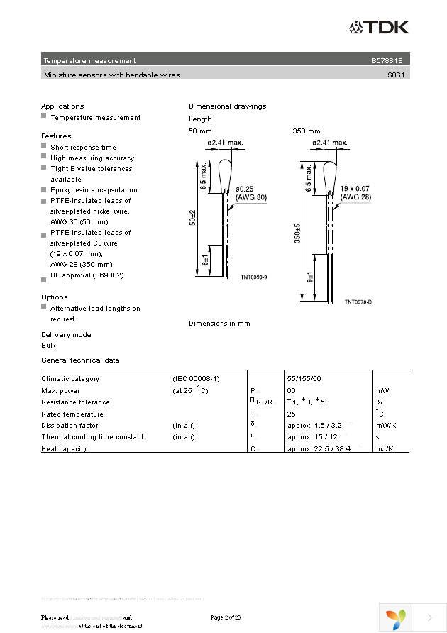 B57861S103F40 Page 2
