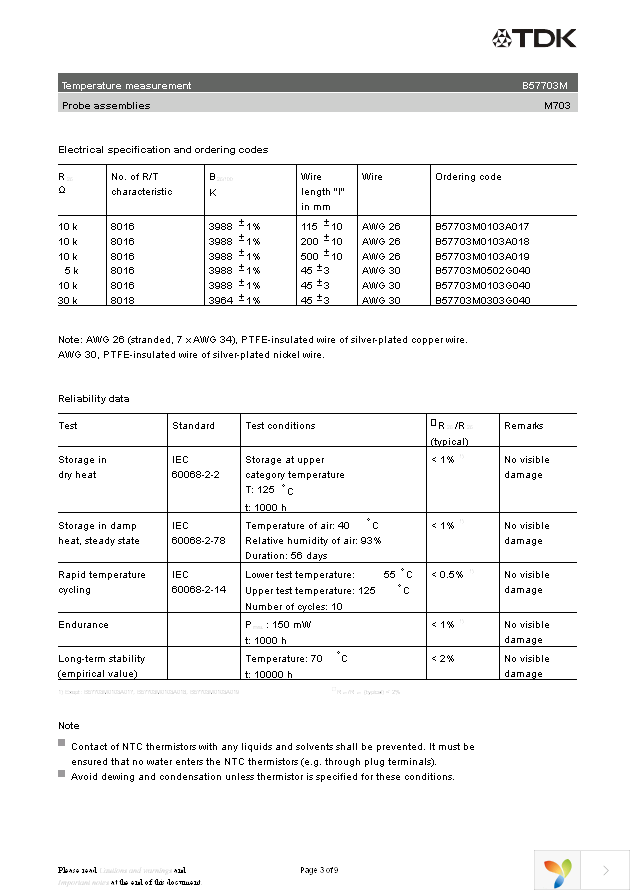 B57703M502G40 Page 3