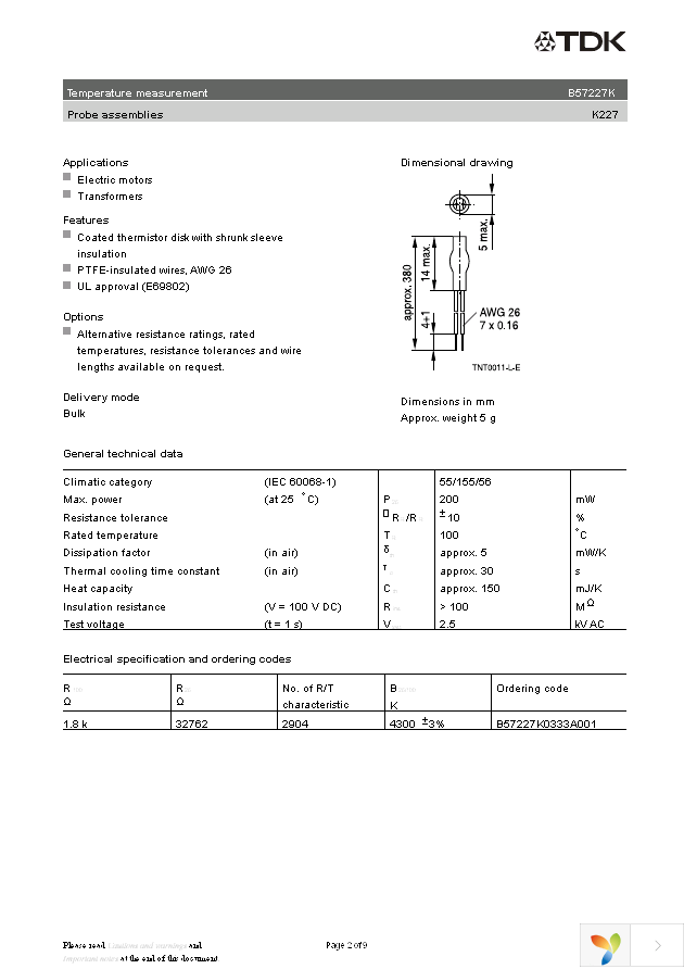 B57227K112J2 Page 2