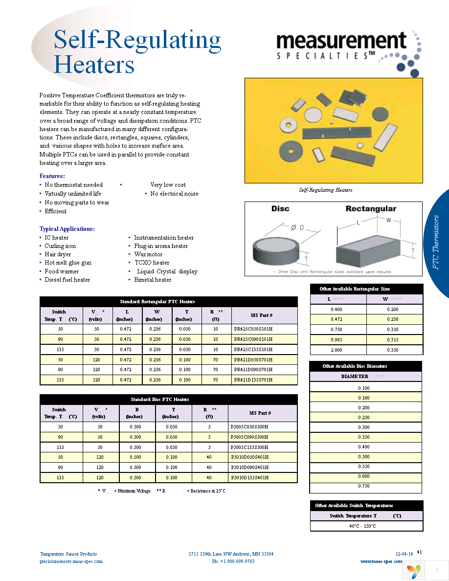 P5005C090S500H Page 1