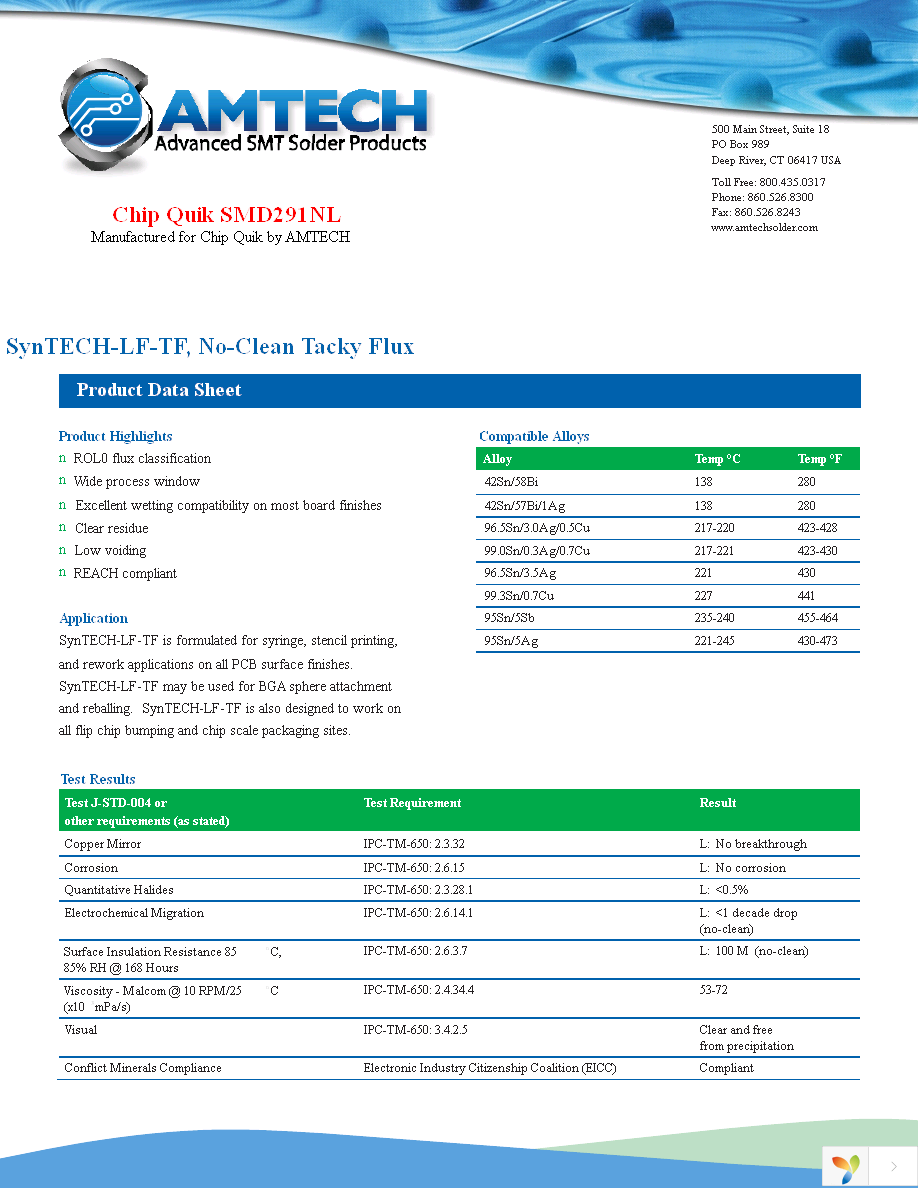 SMD291NL Page 1