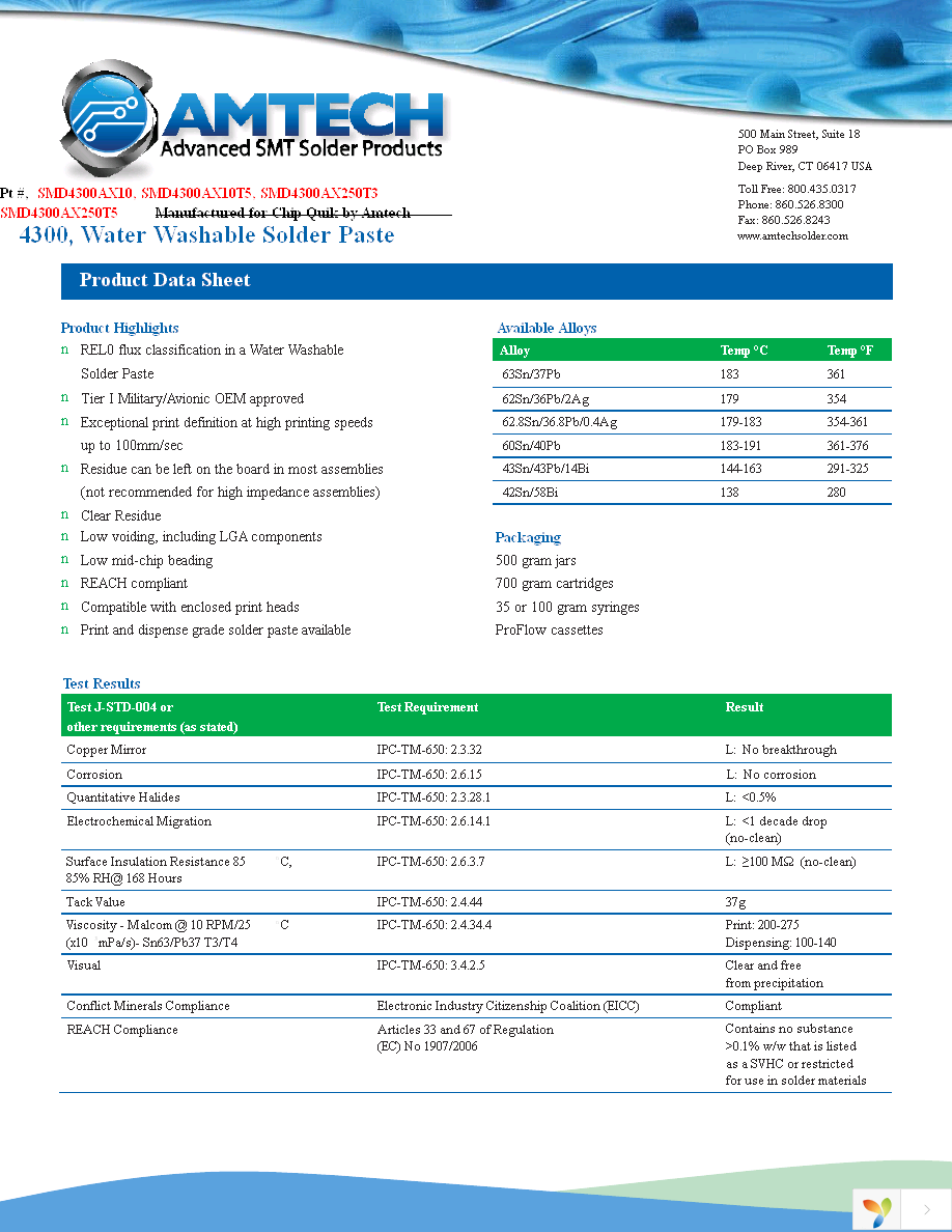 SMD4300AX10 Page 1