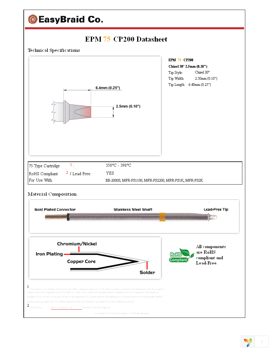 EPM75CP200 Page 1