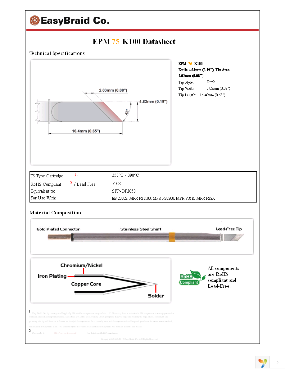 EPM75K100 Page 1