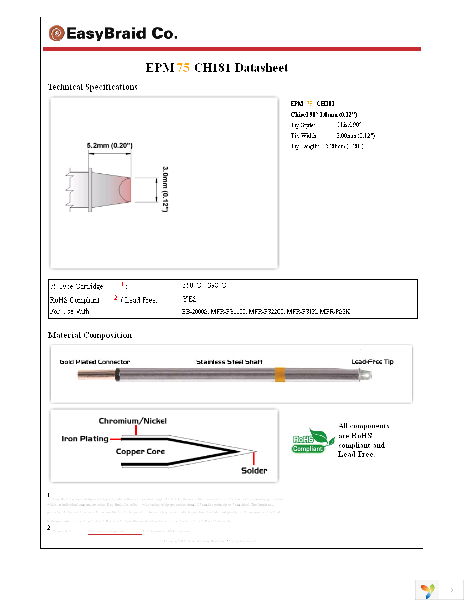 EPM75CH181 Page 1