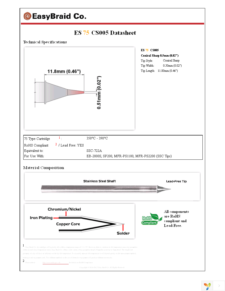 ES75CS005 Page 1