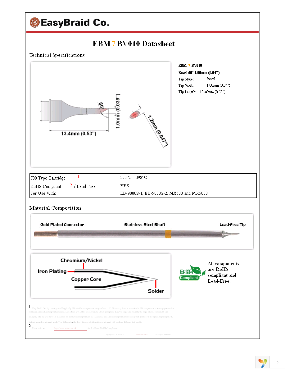 EBM7BV010 Page 1