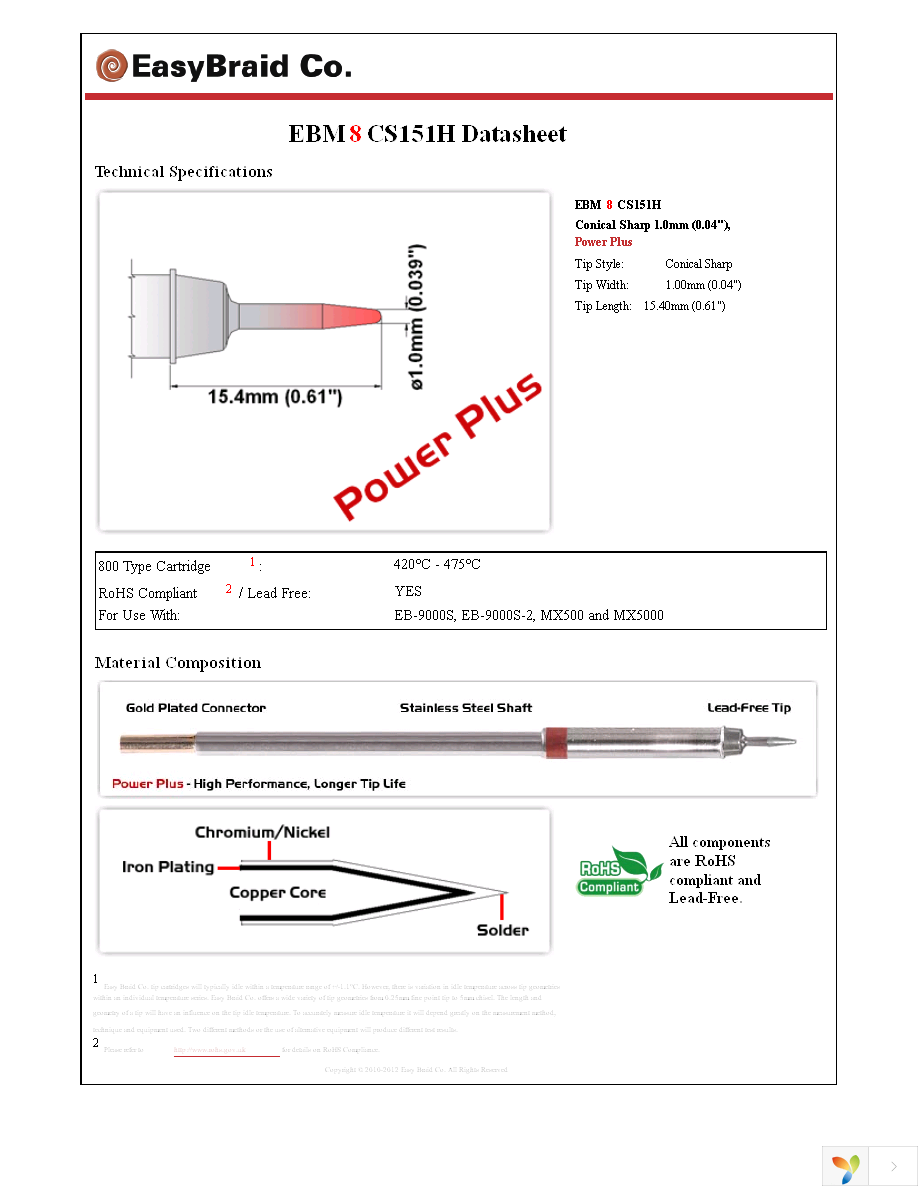 EBM8CS151H Page 1