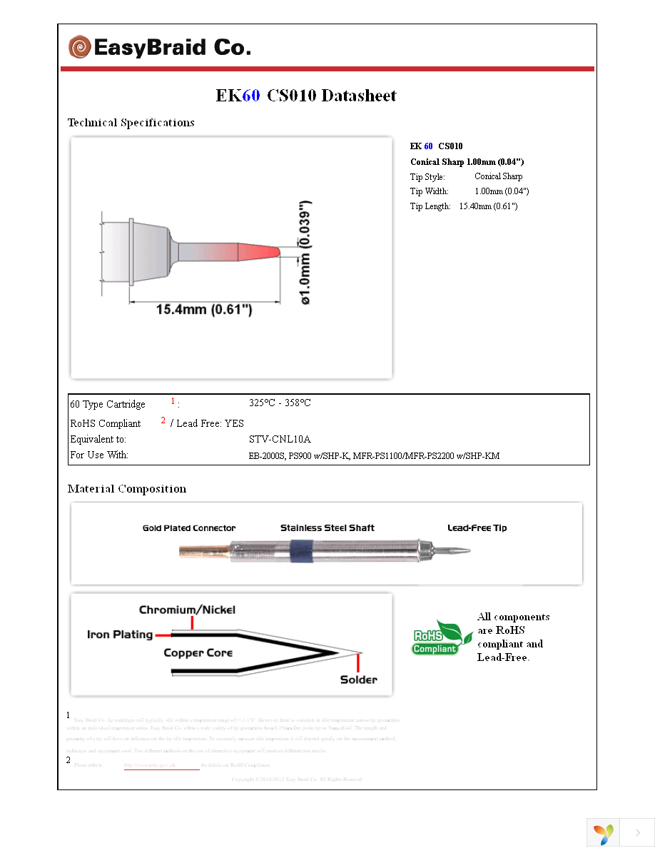 EK60CS010 Page 1