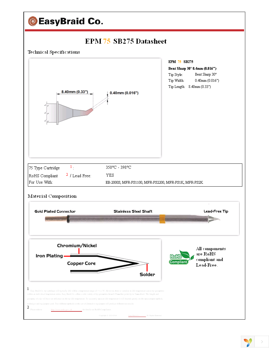 EPM75SB275 Page 1