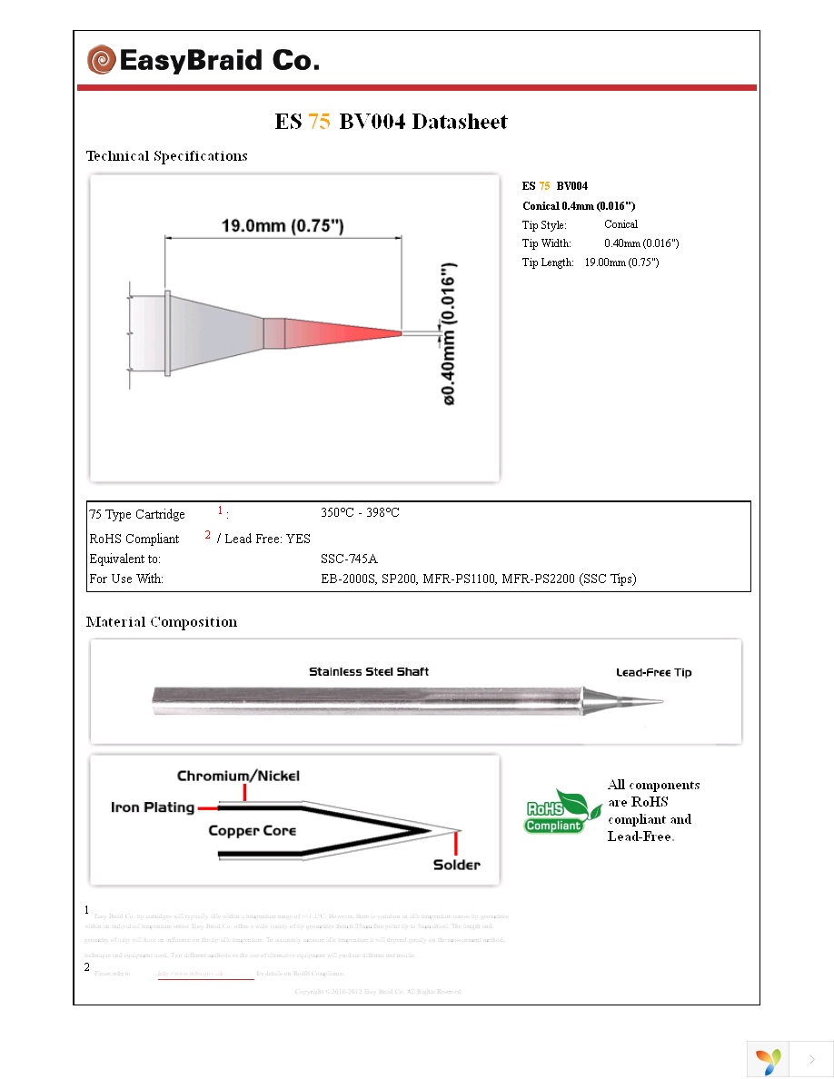 ES75BV004 Page 1