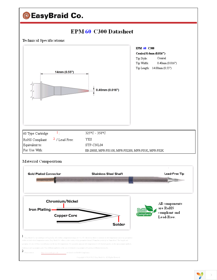 EPM60C300 Page 1