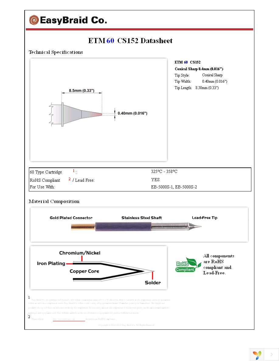 ETM60CS152 Page 1