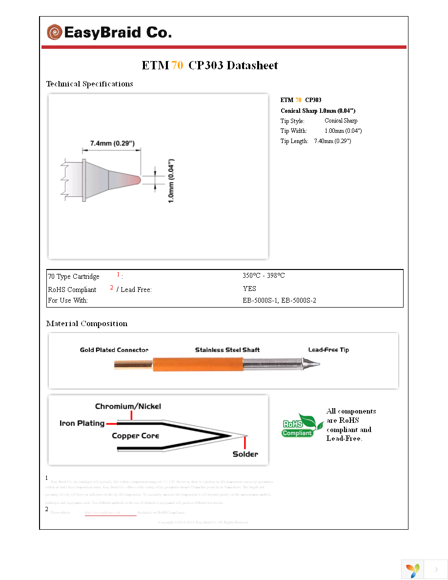 ETM70CP303 Page 1