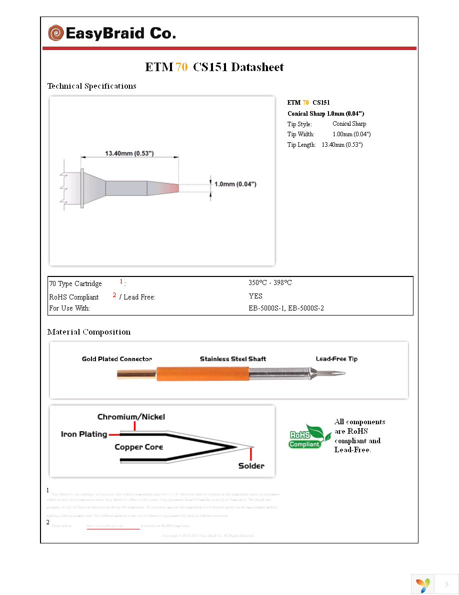 ETM70CS151 Page 1