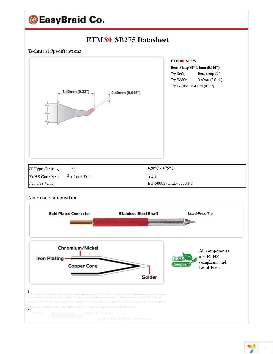 ETM80SB275 Page 1