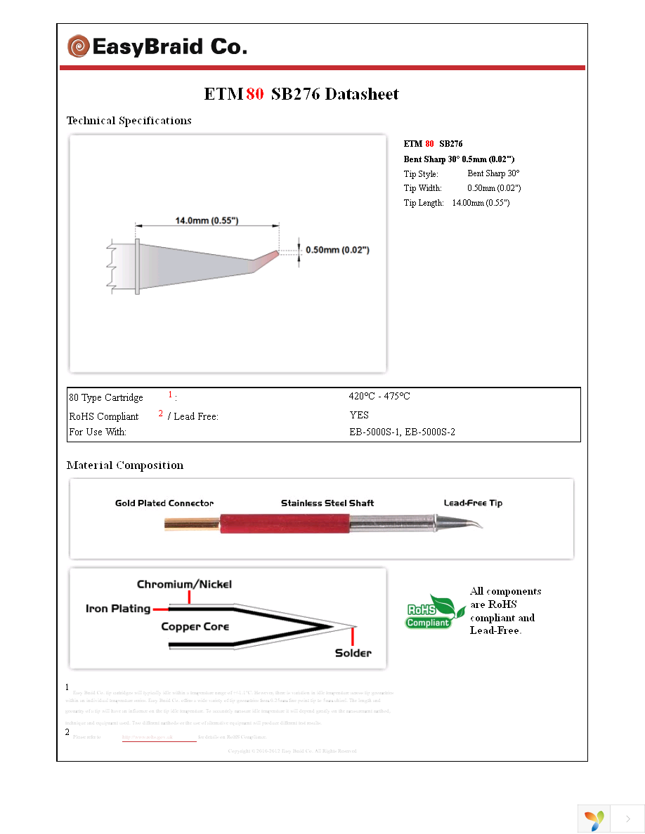 ETM80SB276 Page 1